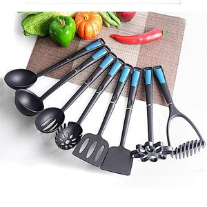 High grade 8PCS nylon silicone kitchen utensils and appliances
