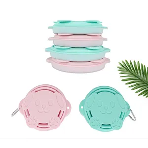 Unionsource Kids Silicone Sweetbaby Feeding Bowl/New Design Foldable Carton Bowl