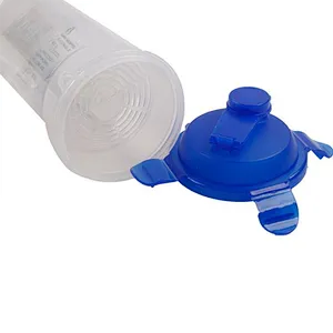 Wholesale Manufactures 500ml Transparent Sport Plastic Workout Water Gym Protein Shaker Bottle