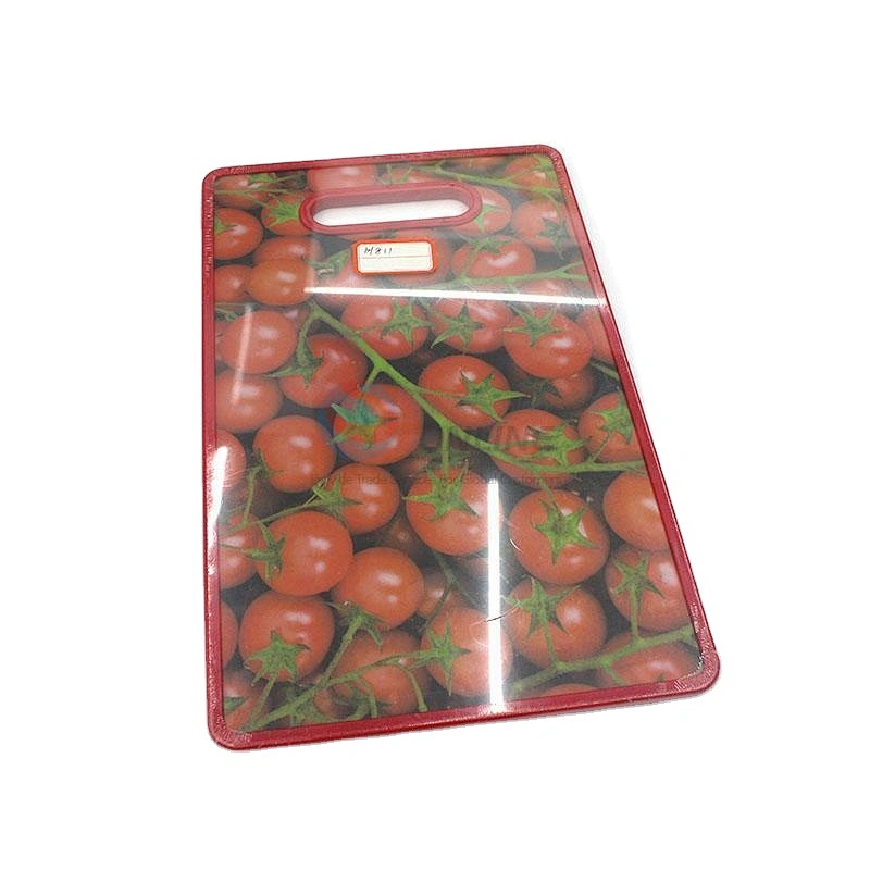Chinese Factory direct sales cheap Fashion cute Print Plastic Stainless Steel chopping cutting board