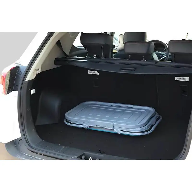 Union Source car heavy large collapsible foldable clothes kids toys silicone organizer storage box bins with lid