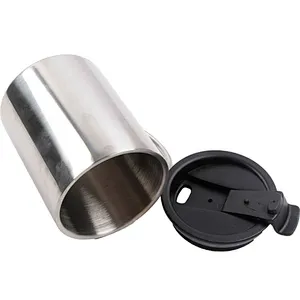 Union Source Durable Stainless Steel Coffee Cup With Lid/Travel Metal Coffee/Tea Mug