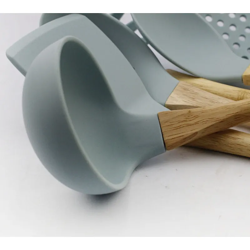 Yiwu Agent Custom Wholesale Cookware Set Kitchen/Useful Kitchen Silicone Urensils Sets