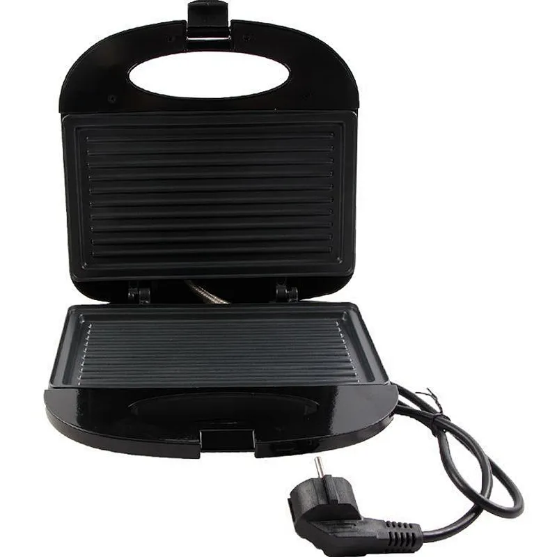 New design 2 slice changeable plate breakfast sandwich maker