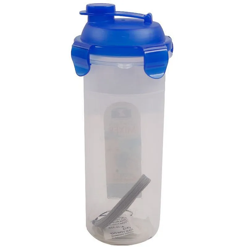 Wholesale Manufactures 500ml Transparent Sport Plastic Workout Water Gym Protein Shaker Bottle