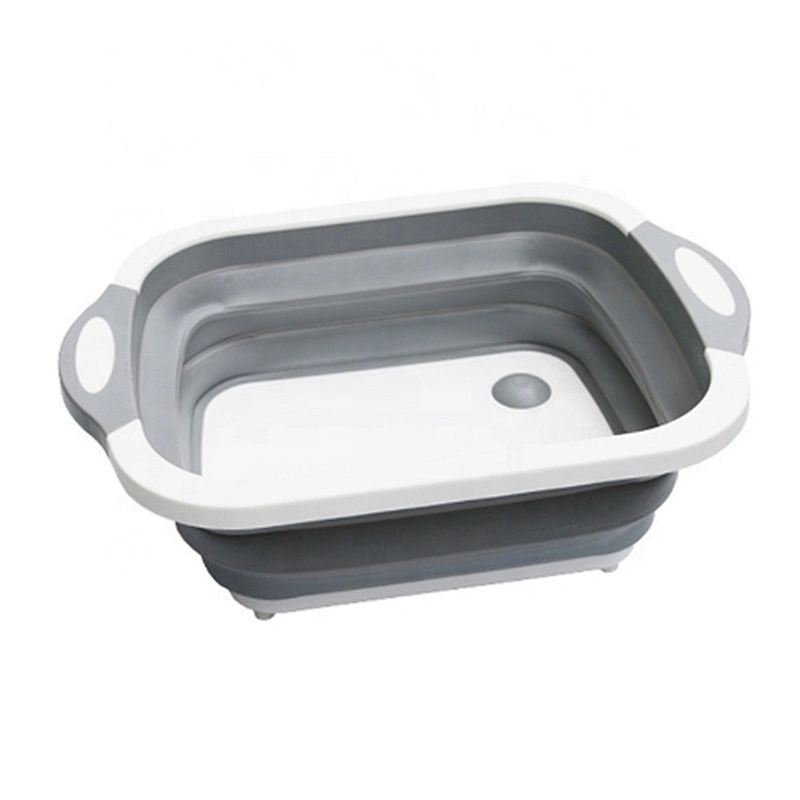 New design customized kitchen chop vegetable foldable cutting chopping board plastic with opp bag