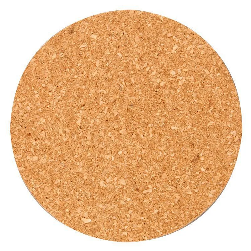 Wholesale Custom Fashion Cork Drink Coaster Anti Slip Coffee Cup Mat Heat Insulation 4 pcs Pad Bowl set