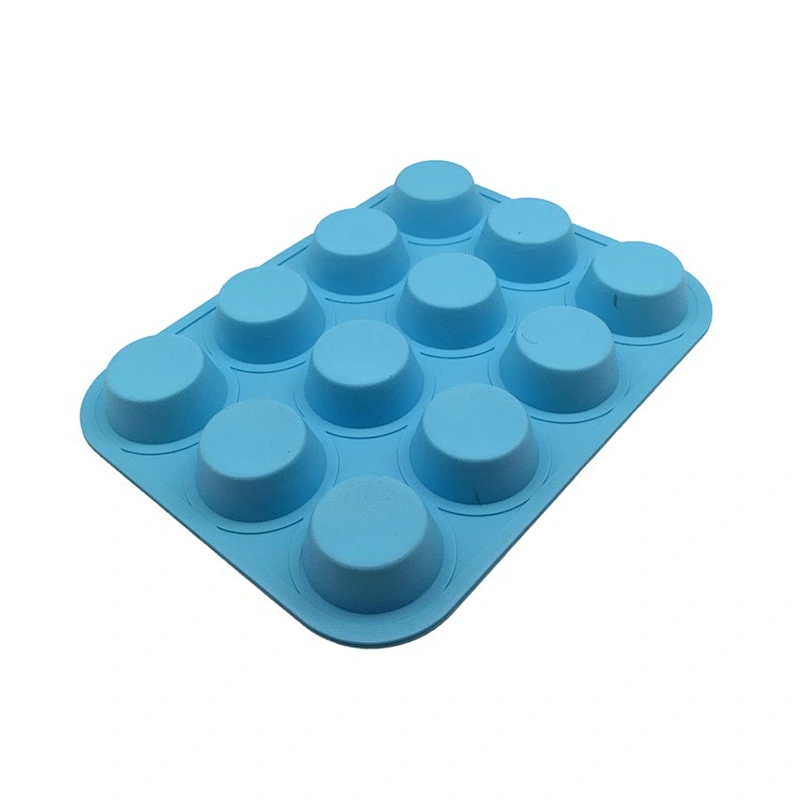 Union Source Approved 12 cavity round  silicone soap  cake mold