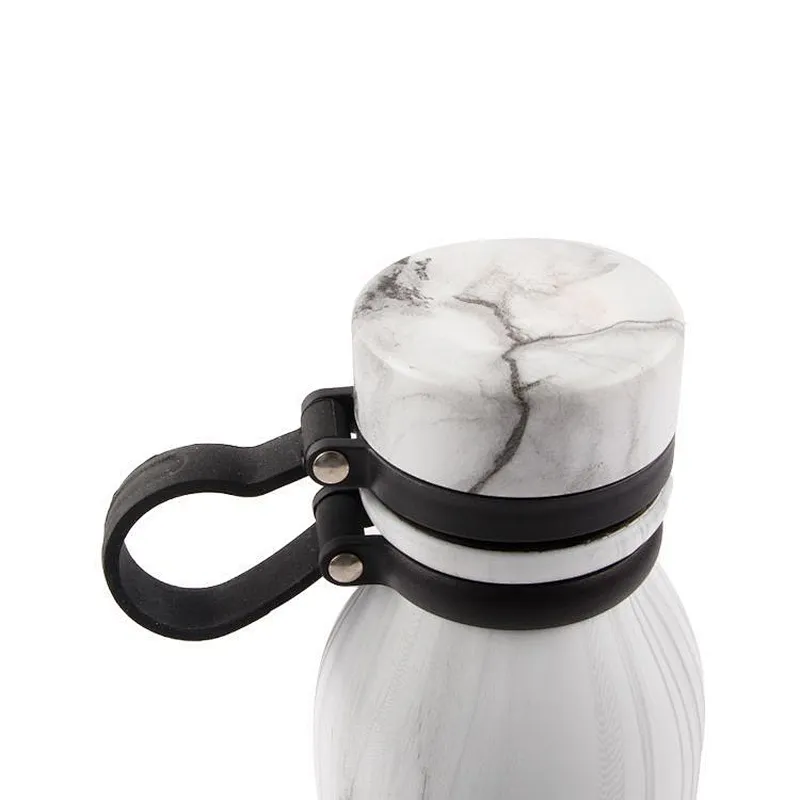 wholesale 600ml  food grade portable customizable pattern stainless steel Vacuum bottle