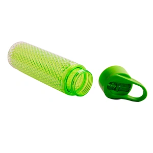 550ml Double Wall Ice cooling Tritan Plastic Water Bottle with Flip lid