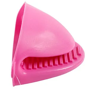 Union Source promotional kitchen custom waterproof heat resistant non slip cooking silicone oven mitt clips