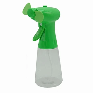 Eco-friendly Mini Portable Plastic Hand Held Small Mist Spray Fan For Kids