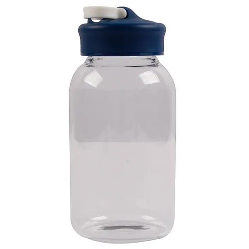 Eco friendly 600ml  large capacity  portable sport clear glass tea mug with the handle