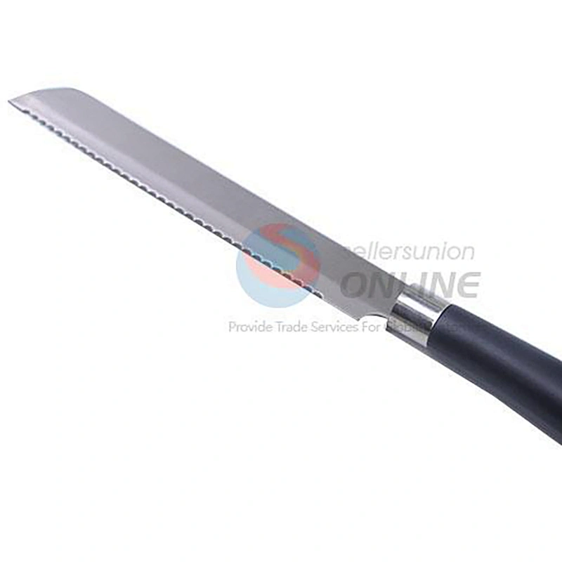 ECO-Friendly cheap safe comfortable kitchen utensils Stainless Steel kitchen scissors butcher knife set