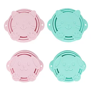 Unionsource Kids Silicone Sweetbaby Feeding Bowl/New Design Foldable Carton Bowl