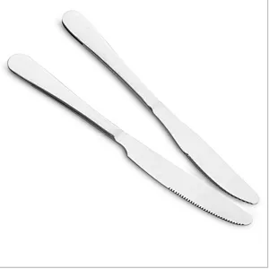 Union Source Portable luxury restaurant cheap silver stainless steel fork knife spoon set for hiking camping traveling