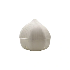 Union Source Kitchenware plastic food container garlic shape storage box