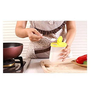 Seasoning Box Organizer Kitchen plastic condiment bottles containers