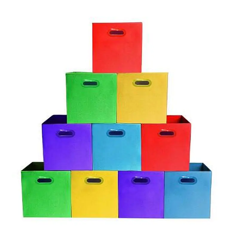 Hot selling collapsible non-woven fabric storage box