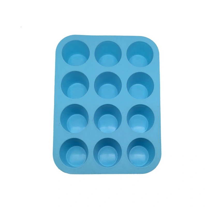Union Source Approved 12 cavity round  silicone soap  cake mold