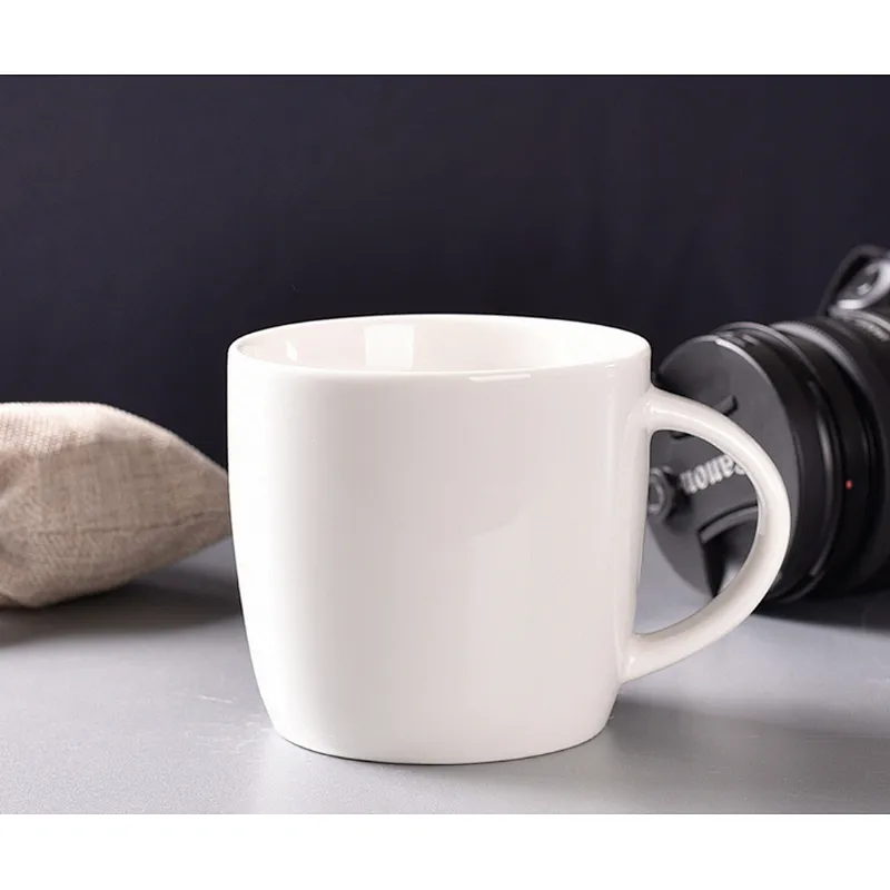 Union Source Christmas Essentials Soft Ceramic White Coffee Mugs/Customized Printed Mugs