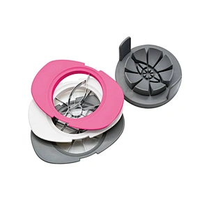New 4 in 1 stainless steel vegetable fruit manual fruit cutter slicer machine commercial with color box
