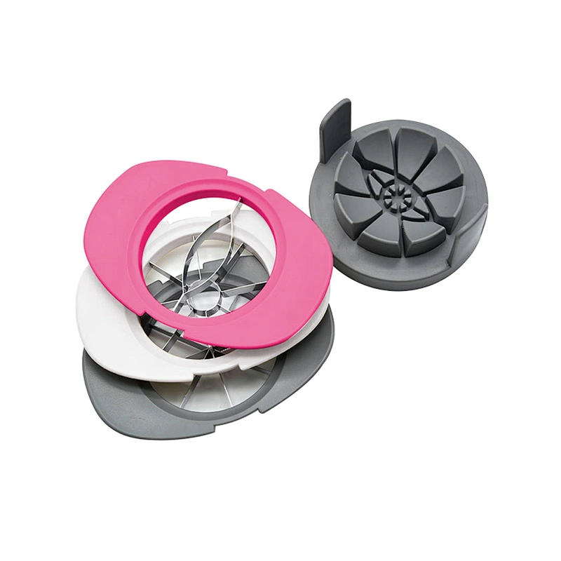 New 4 in 1 stainless steel vegetable fruit manual fruit cutter slicer machine commercial with color box