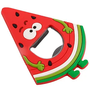 Union Source wholesale creative PVC+iron plastic cute speed customized beer bottle opener for party