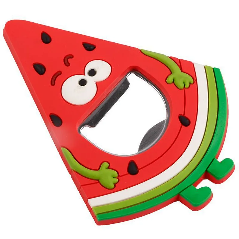 Union Source wholesale creative PVC+iron plastic cute speed customized beer bottle opener for party