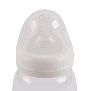 wholesale household environmentally friendly  long service life clear glass nursing bottle