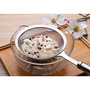 Unionsource Kitchenware Utensil 3PCS Fine Stainless Steel Mesh Strainer