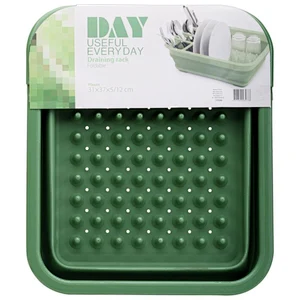 High Quality kitchen collapsible plastic dish drainer rack