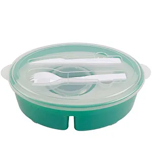 Wholesale women bento lunch insulated  tiffin box leakproof salad bowl for kitchen