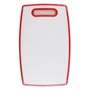Customize eco-friendly popular rectangle shape plastic cutting board for home