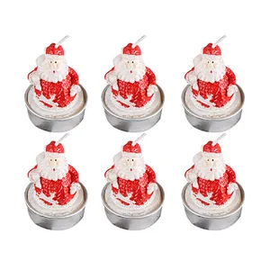 Union Source Cheap 6 pcs Watermelon Pineapple Flamingo Frog home dining table wedding decoration candle set wholesale