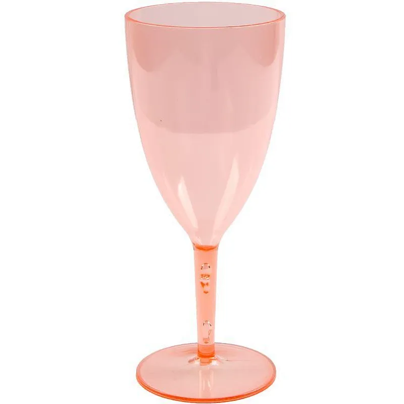 Union Source Promotional Unbreakable reusable cheap plastic goblet For Russia Market