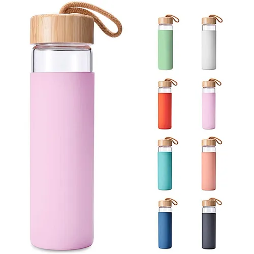 2020 Environmentally friendly 550ml  long service life  glass cup tea for home