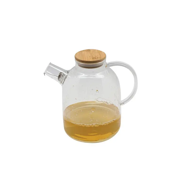 Sellers Union Hot selling promotional chinese transparent thermal glass kettle tea coffee pot teapot with handgrip