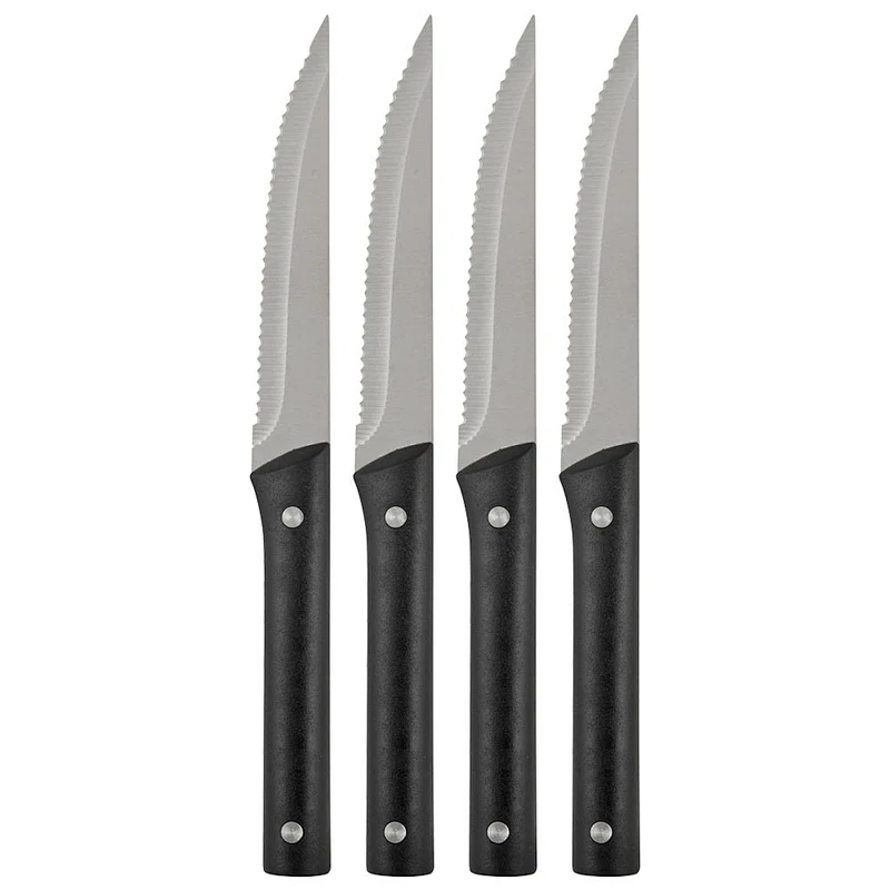 4 pcs stainless steel Kitchen meat knives set