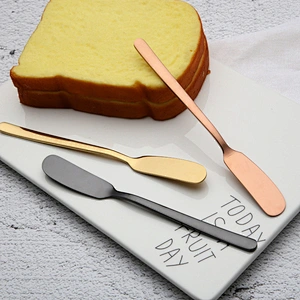 Kitchen Tableware Utensil Cutlery Cheese Dessert Jam stainless steel Butter knife