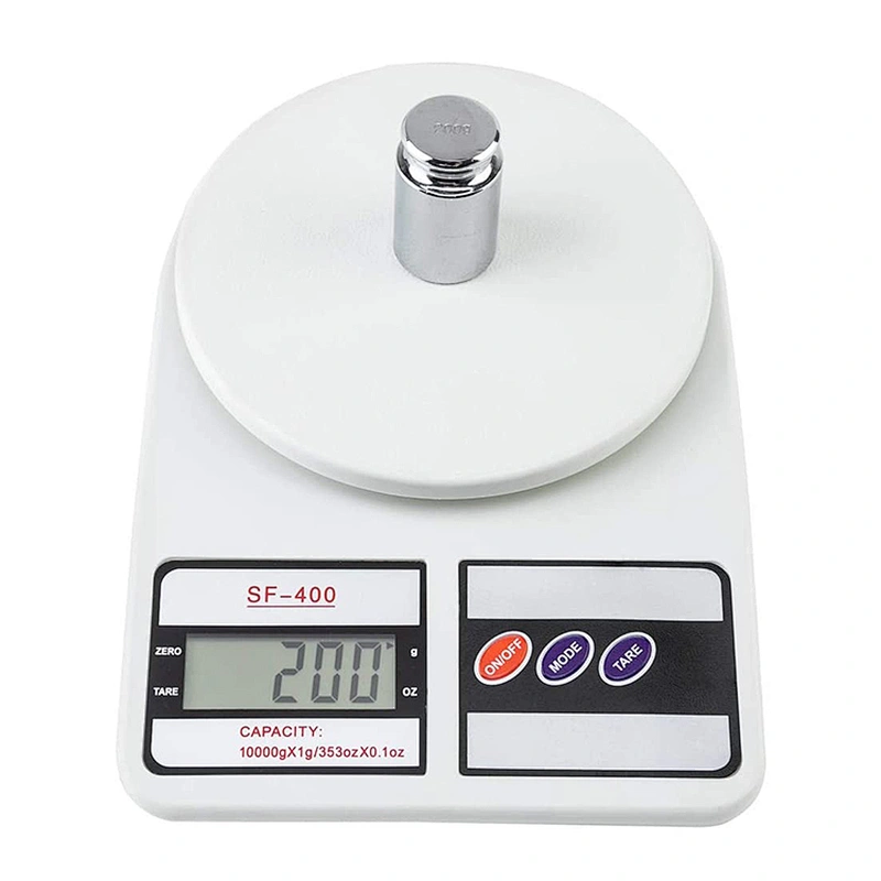 Smart Durable Rectangle Multi Function Household Kitchen Electronic Weighing Scale With LCD Digital Screen