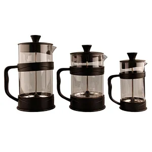 fabrication professional traditional home plastic handle pour over aluminum electric coffee pot makers