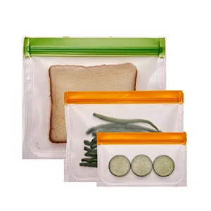 Unionsource Waterproof Zipper Snack/Vegetable/Nuts PEVA Food Storage Food