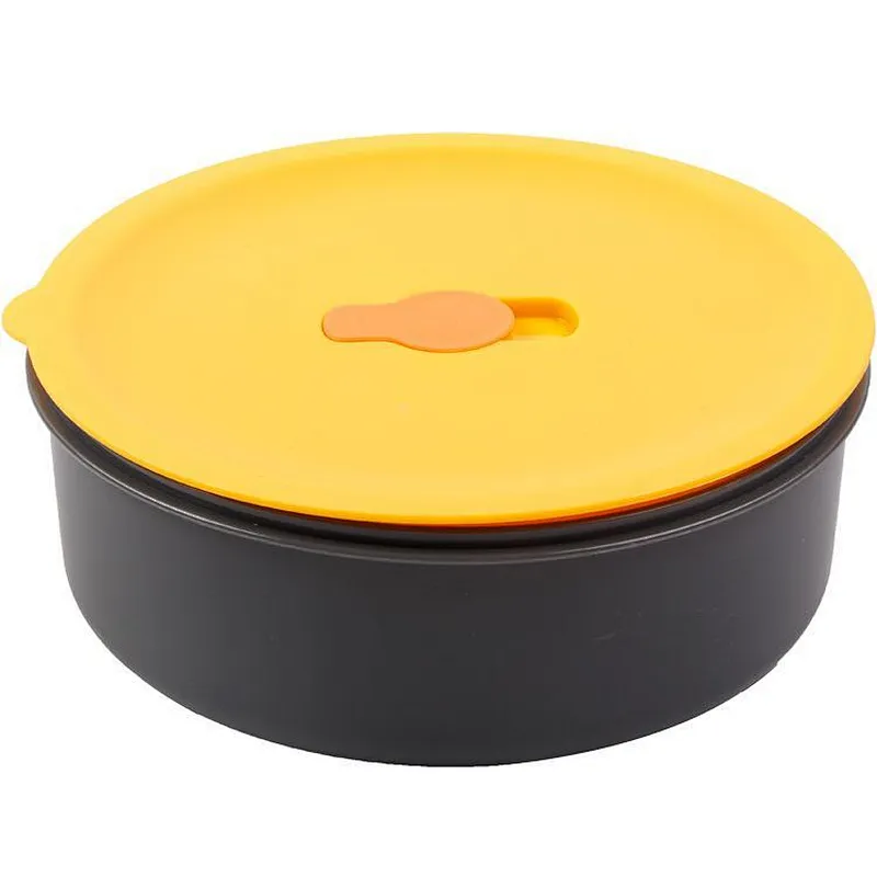 Union Source Carton Kids Plastic Lunch Box With Silicone Lid/ Food container for kid