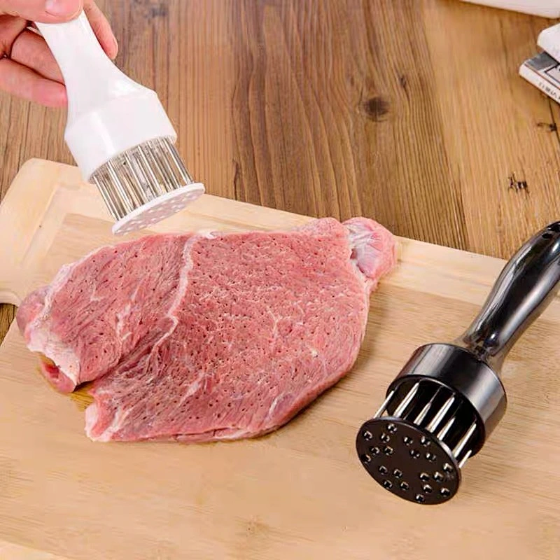 Union Source Latest Design 20 Blades Stainless Steel Tender Kitchen Gadgets Household Needle Meat Tenderizer Tool meat tenderize