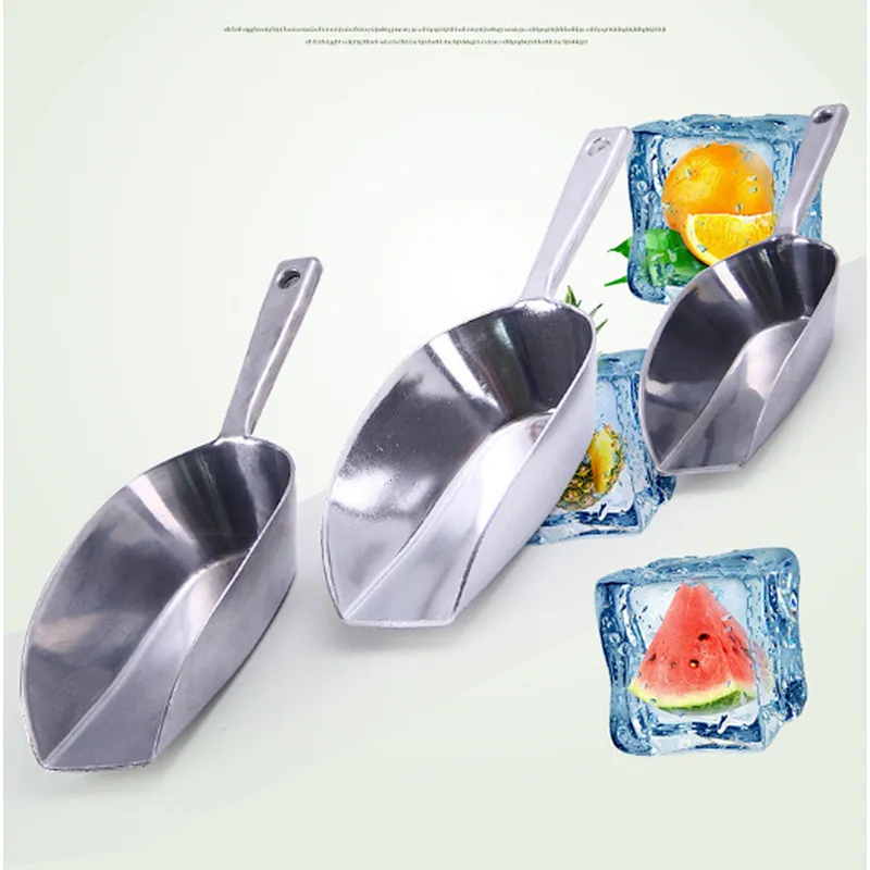 Union Source wholesale high quality flour rice coffee use thickened Aluminum alloy ice shovel