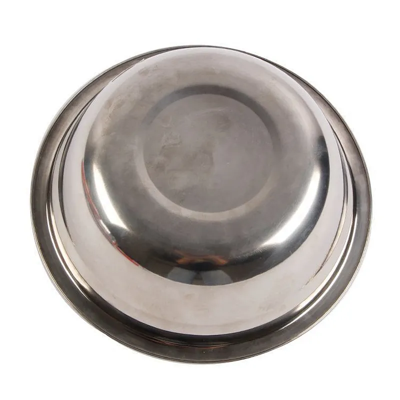 Chinese Manufacturers Good Quality Practical Household Stainless Steel Tableware Rice Water Soup Bowl