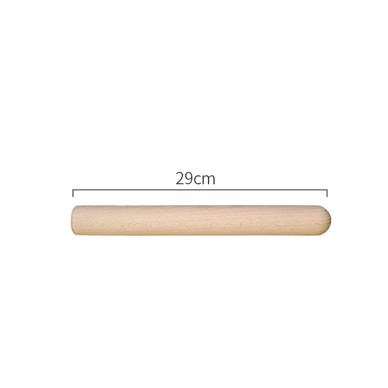 Union Source Different Size Dough Roller Baking Tools Kids Wooden Rolling Pin