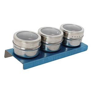 Factory price new design dish organizer magnetic spice organizer for kitchen