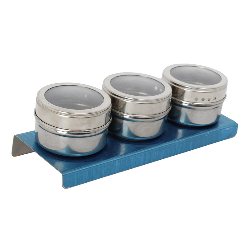 Factory price new design dish organizer magnetic spice organizer for kitchen